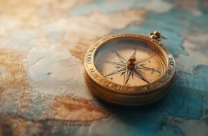 hvordan bruke kompass