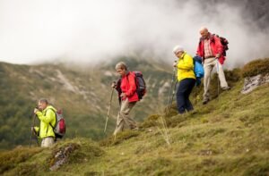 hvordan gå i bratt terreng